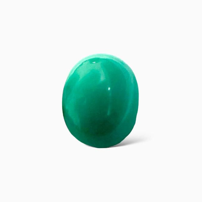 Natural Hussaini Feroza 22.90 Carats Oval Cabochon Shape (29X15.5mm)