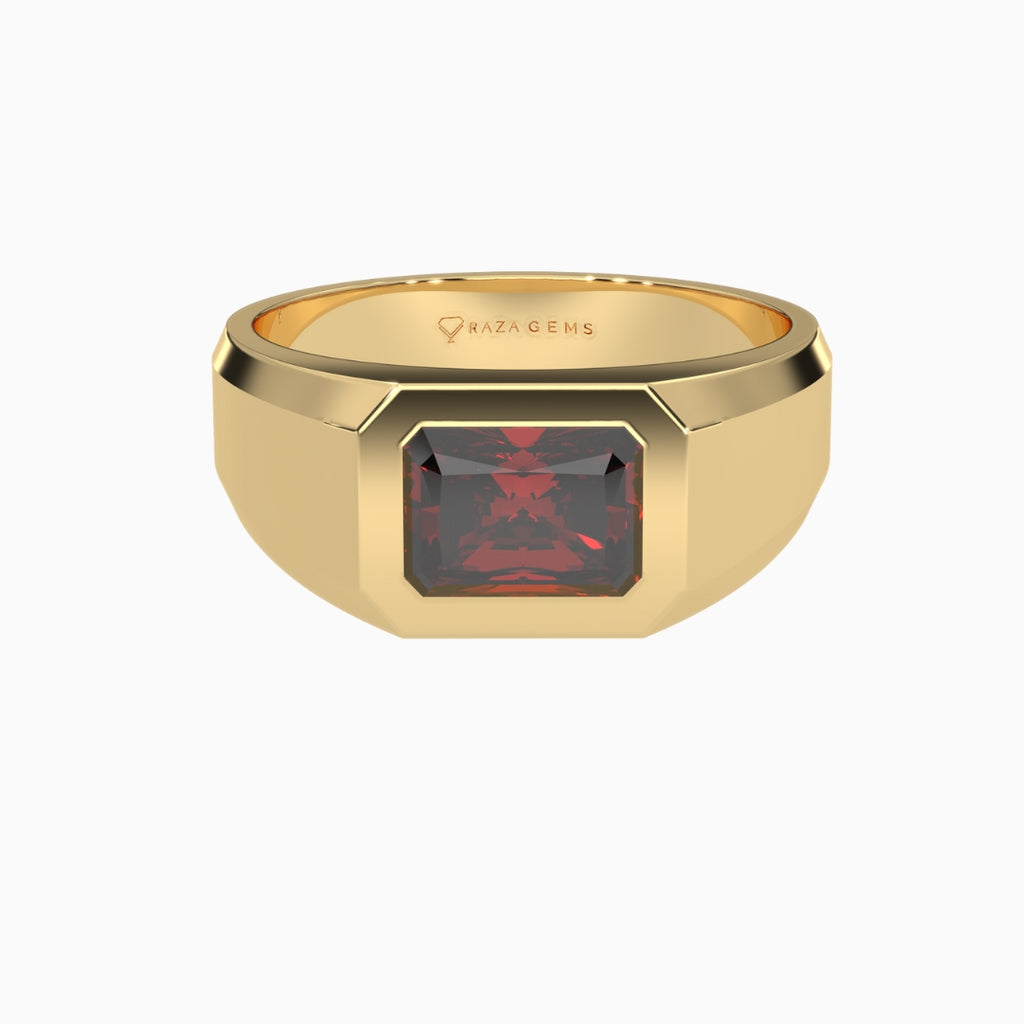 Ruby Ring Ghaliya Yellow Gold