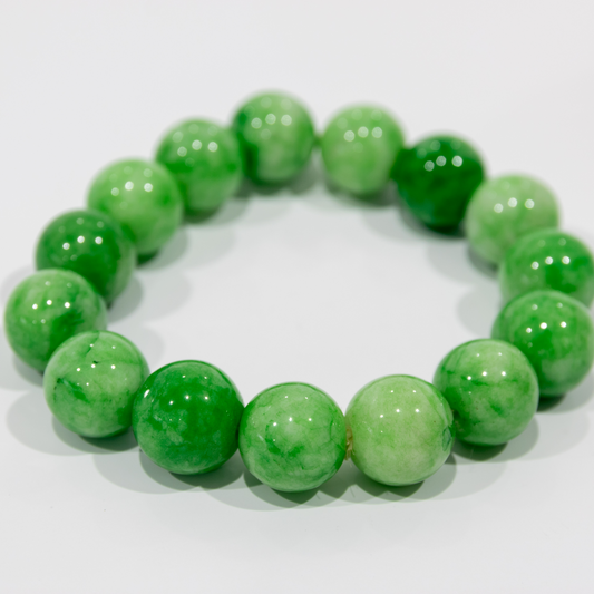 Green Color Beads Bracelet for Women (BRA0194)