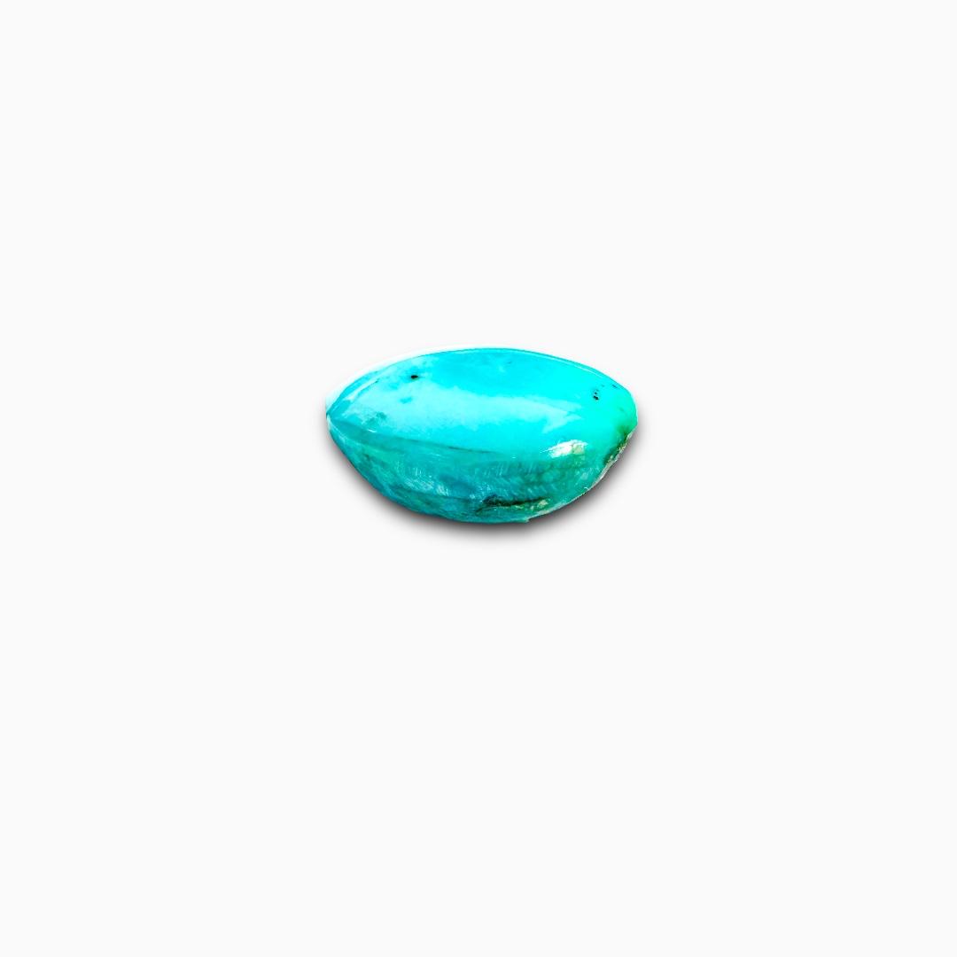 Natural Hussaini Feroza 26.79 Carats Oval Cabochon Shape (22X19.19.5mm)