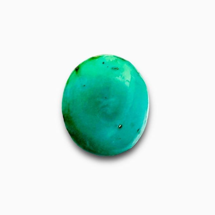 Natural Hussaini Feroza 26.79 Carats Oval Cabochon Shape (22X19.19.5mm)
