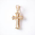 (PEN0091) 18K Yellow Gold With MOP Stone for Men Women Pendent Only