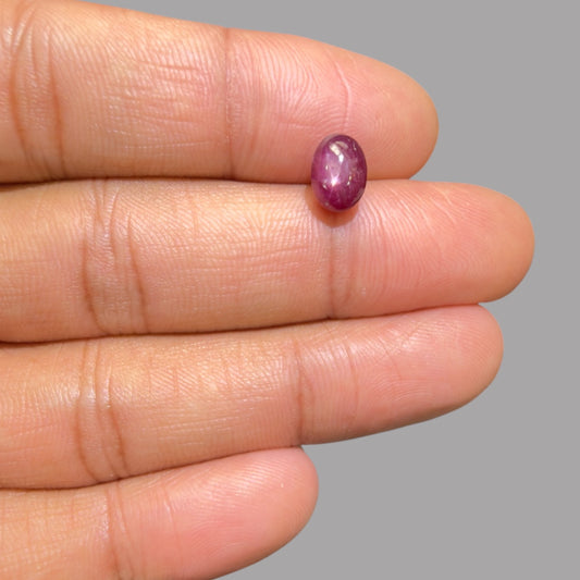 3.13 Carat Rare Pink Star Ruby from n\a - Unheated & Natural