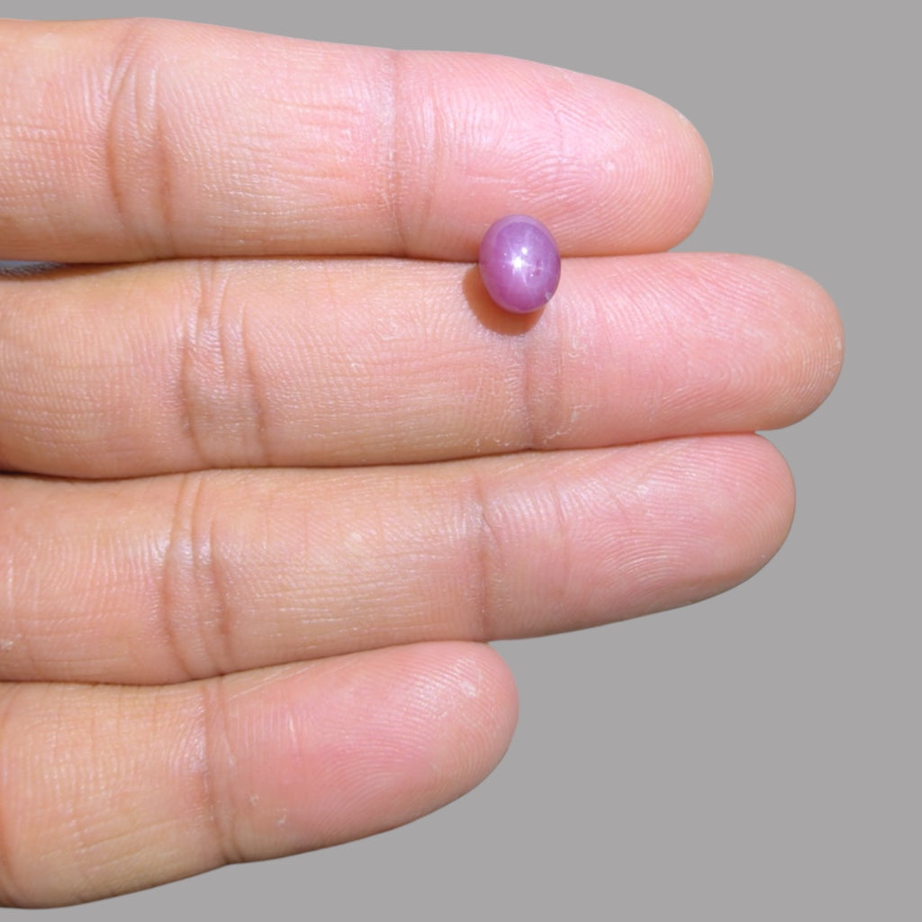 3.22 Carat Rare Pink Star Ruby - Unheated & Natural