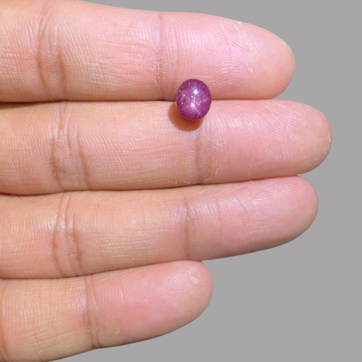 3.28 Carat Rare Pink Star Ruby - Unheated & Natural