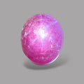 3.39 Carat Rare Pink Star Ruby - Unheated & Natural