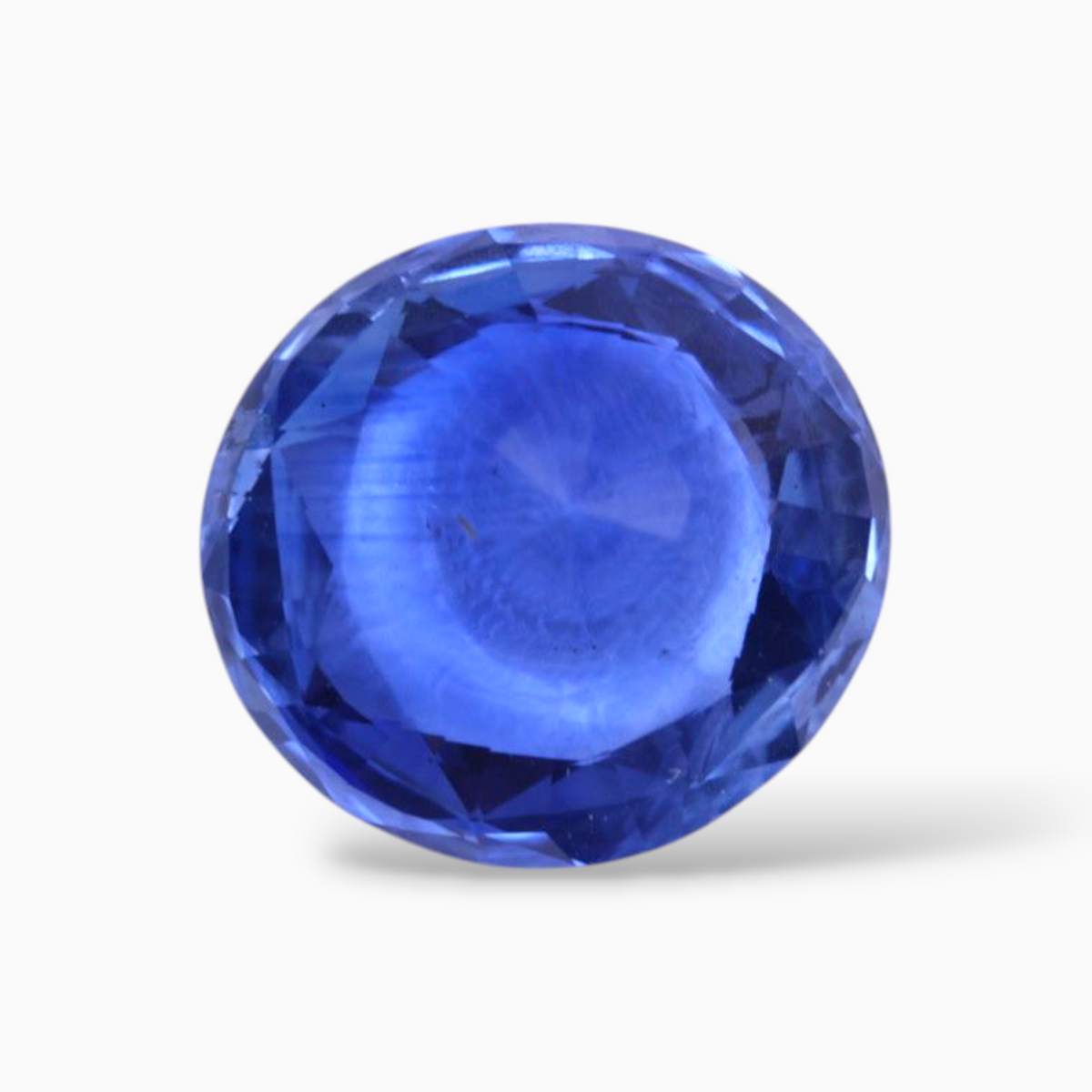 3.56 Carats Natural Blue Sapphire in Oval Shape & 9.56x8.96x5.19 Size