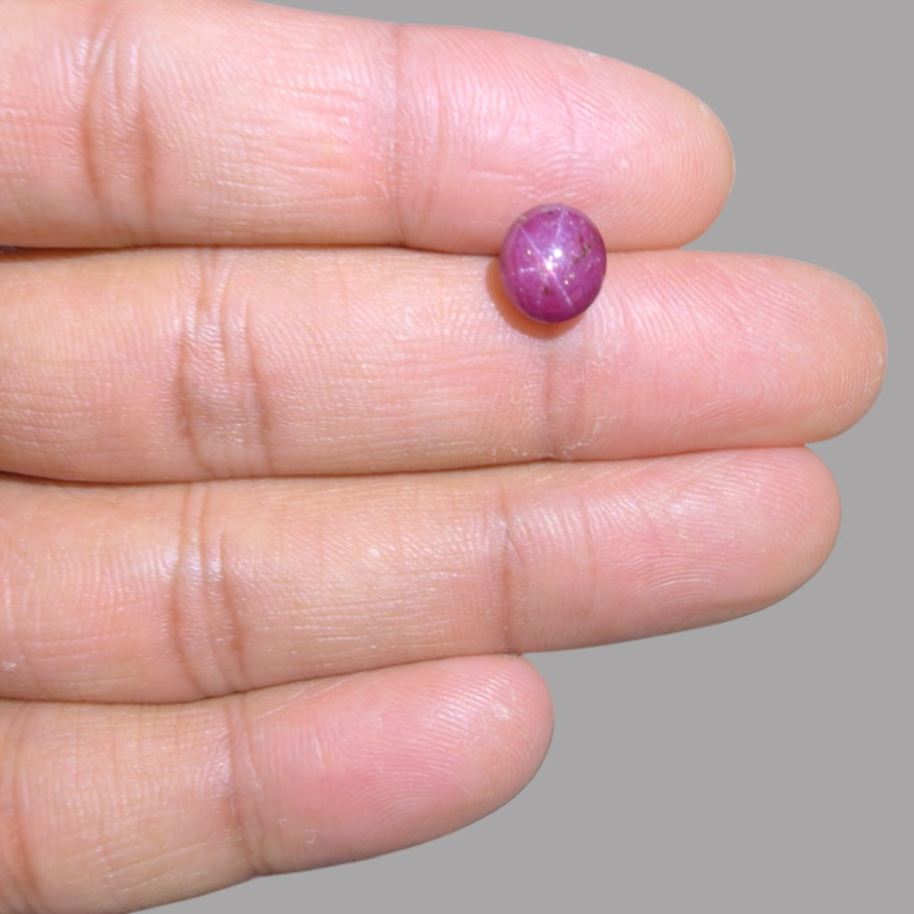 3.57 Carat Rare Pink Star Ruby - Unheated & Natural