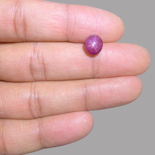3.57 Carat Rare Pink Star Ruby - Unheated & Natural