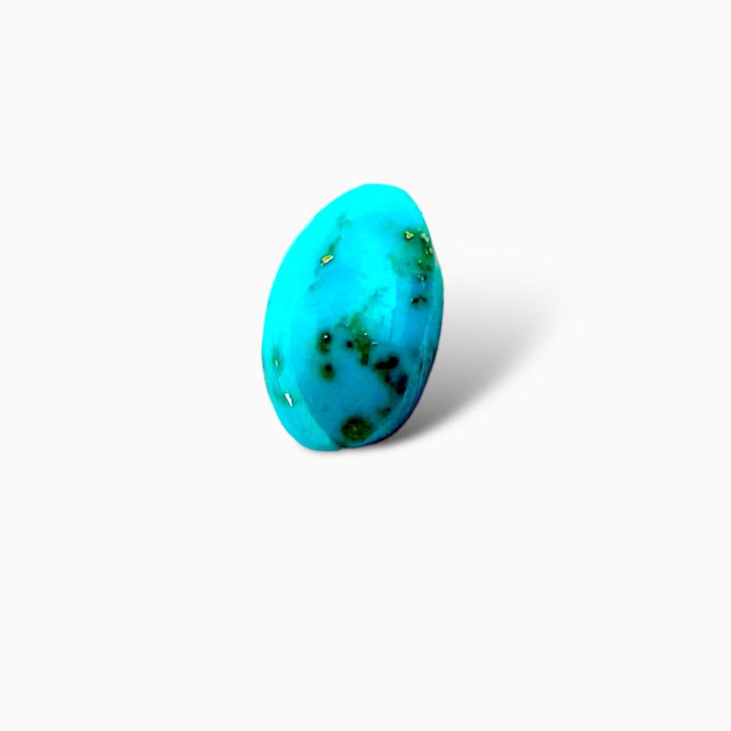 Natural Persian Turquoise 3.68 Carats Oval Cabochon Shape (13X9mm )