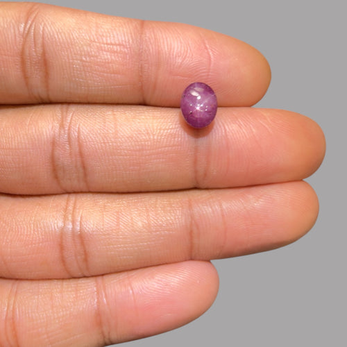 3.84 Carat Rare Pink Star Ruby - Unheated & Natural