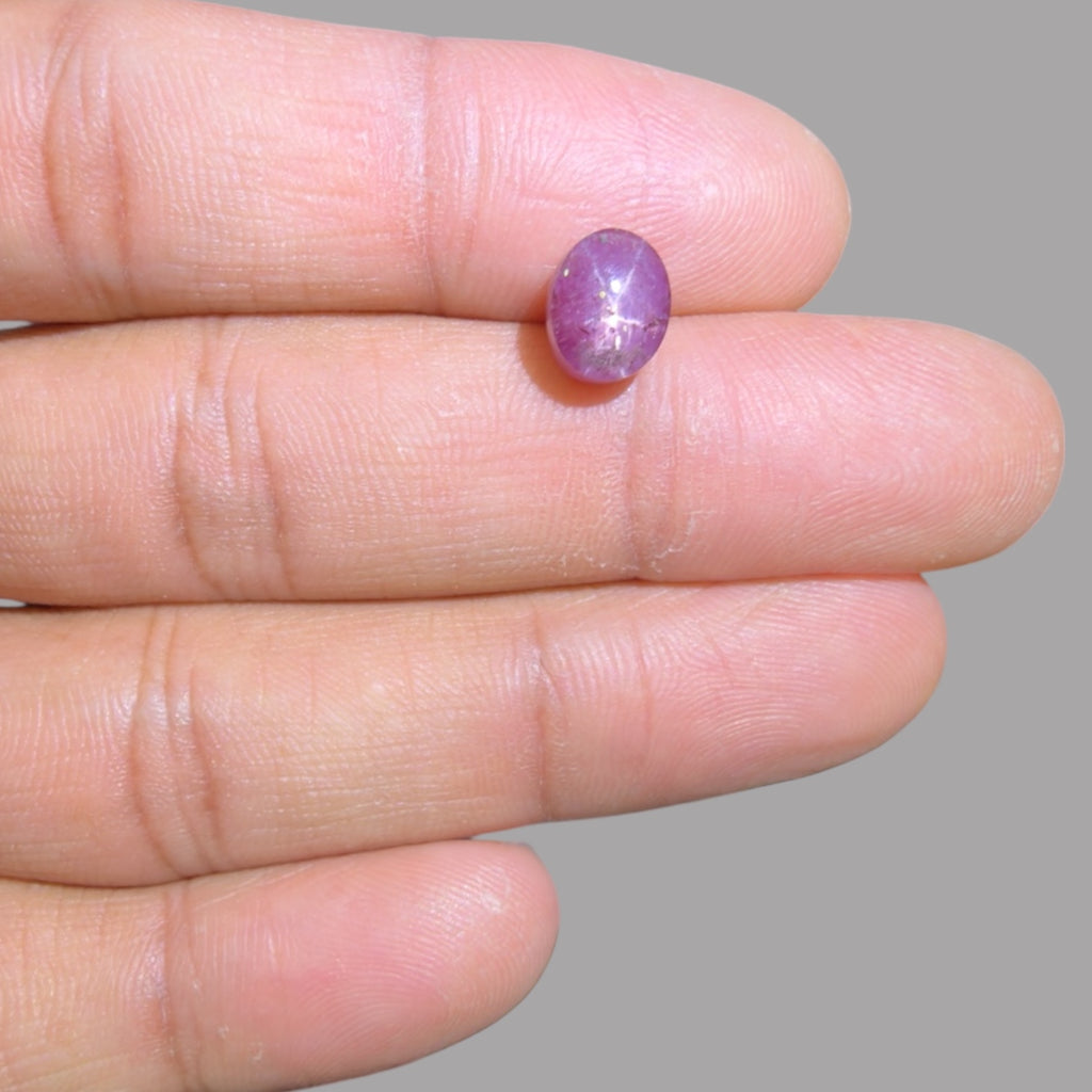 3.93 Carat Rare Pink Star Ruby - Unheated & Natural