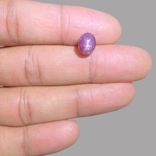 3.93 Carat Rare Pink Star Ruby from n\a - Unheated & Natural