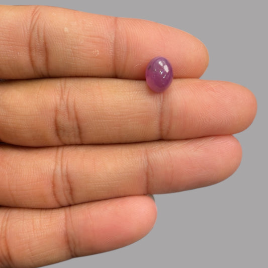 3.99 Carat Rare Pink Star Ruby - Unheated & Natural