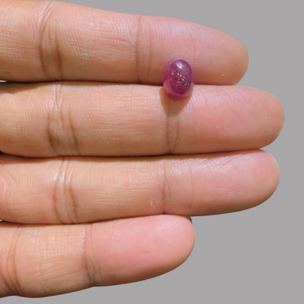 3.71 Carat Rare Pink Star Ruby - Unheated & Natural