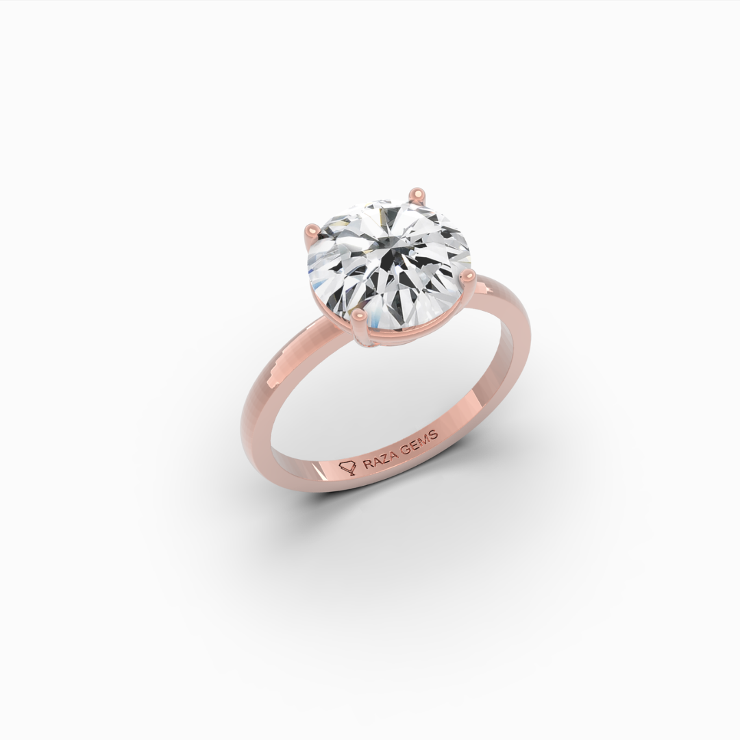 3 Carat Natural Diamond Ring - Ania