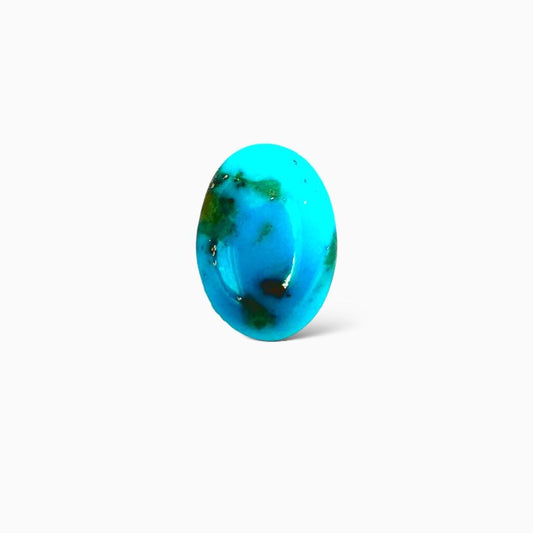 Natural Turquoise 4.03 Carats Oval Cabochon Shape (9X13 mm )