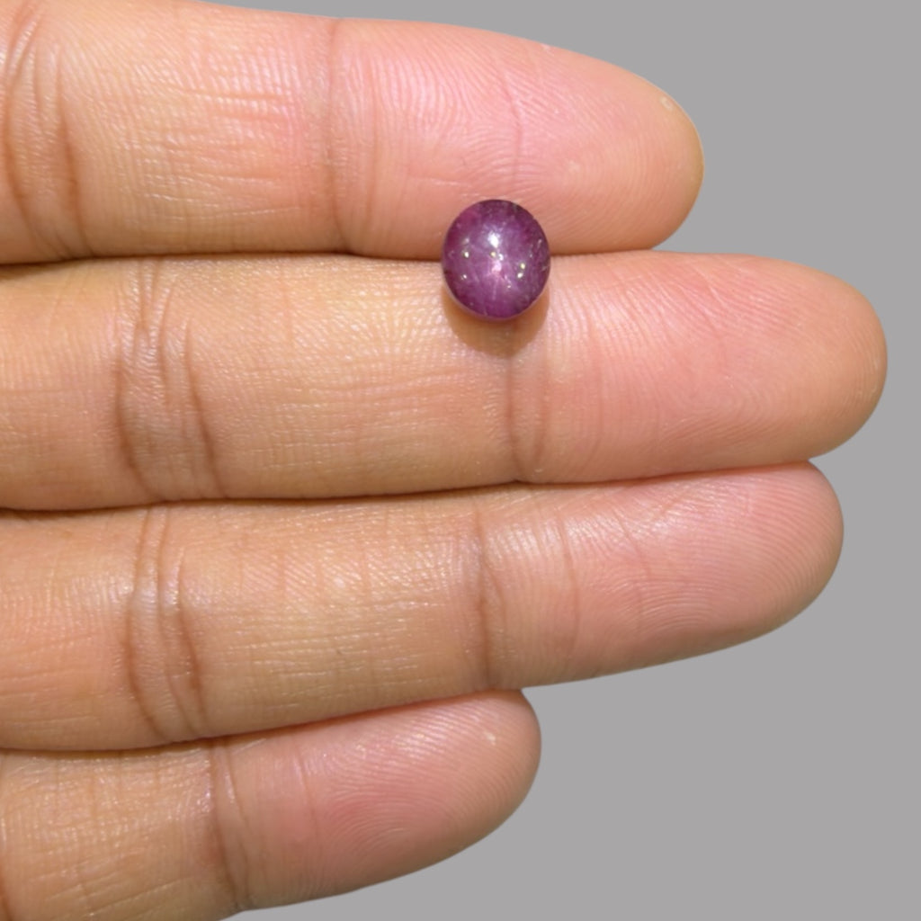 4.40 Carat Rare Pink Star Ruby - Unheated & Natural