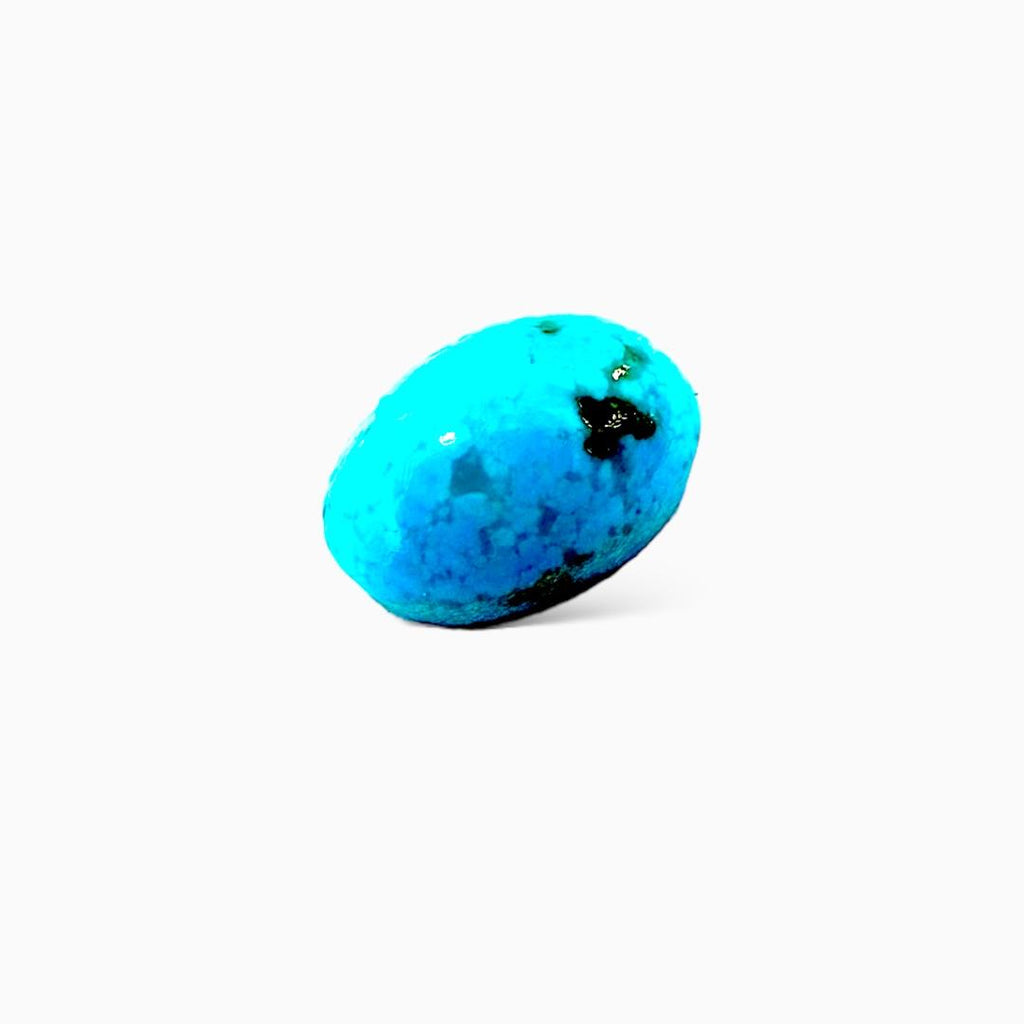 Natural Persian Turquoise 4.89 Carats Oval Cabochon Shape (12X9.5mm )