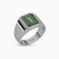 Emerald Rings for Men Hassan Silver 925