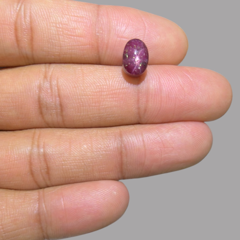 5.10 Carat Rare Pink Star Ruby - Unheated & Natural
