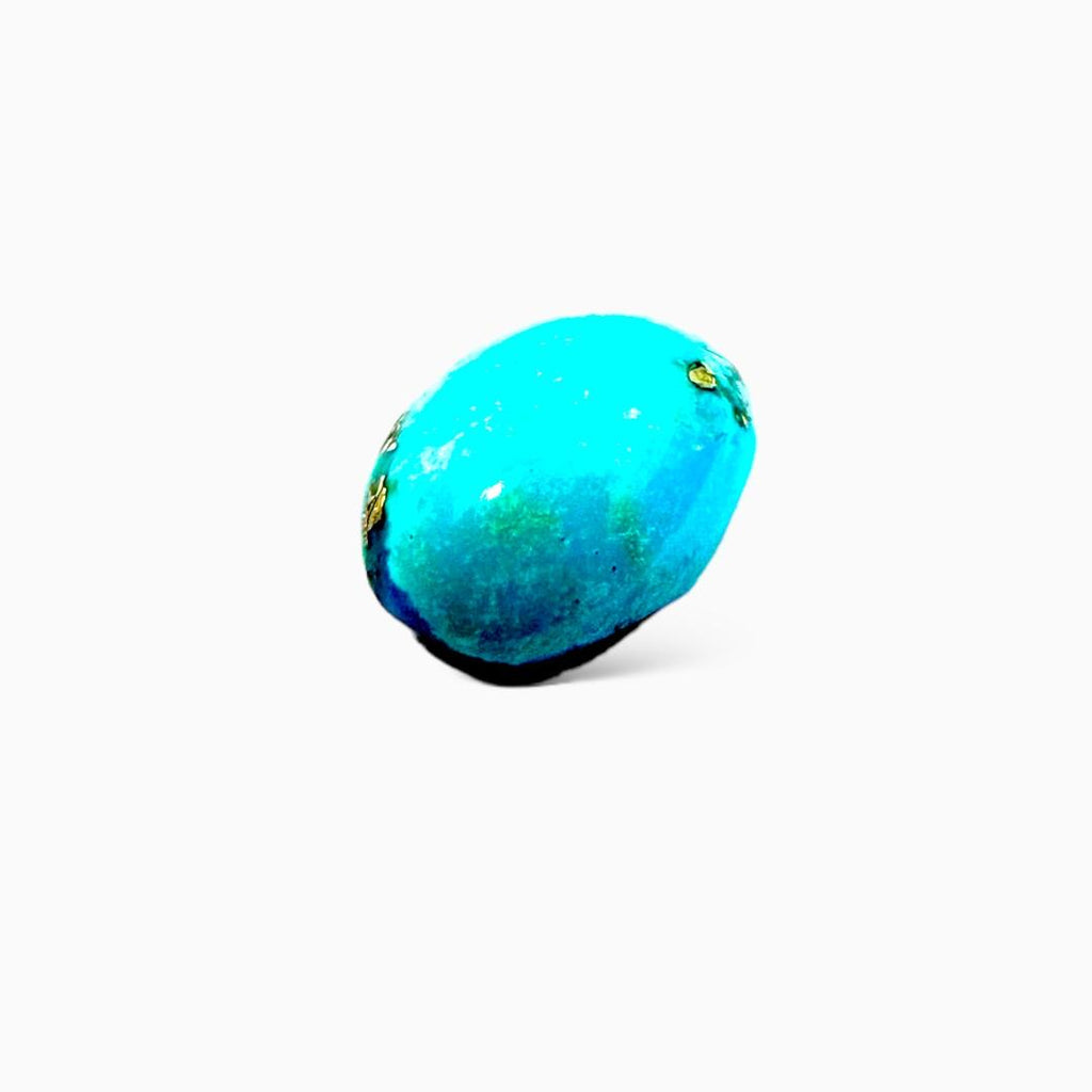 Natural Persian Turquoise 5.12 Carats Oval Cabochon Shape (10X13 mm )