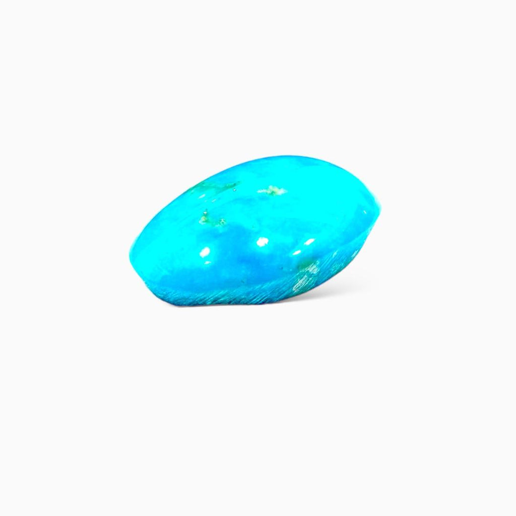 Natural Persian Turquoise 5.32 Carats Oval Cabochon Shape (15.5X10.5mm)