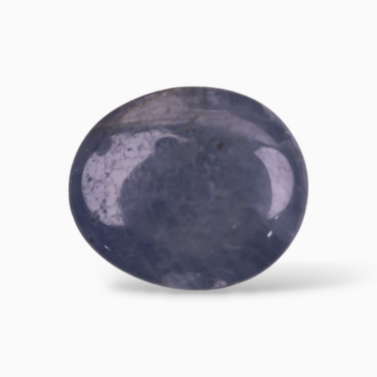 5.63 Carats Star Blue Sapphire in Oval Cabochon Shape & 11.7x10mm Size