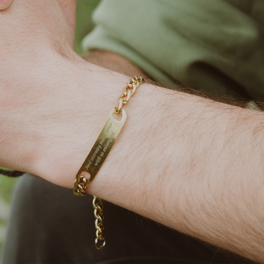 Gold 18K Handcrafted Bracelet Chain for Men & Women (BRA0223)