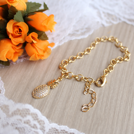 Gold 18K Premium Bracelet Chain for Women (BRA025)