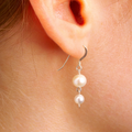 Fresh Water Pearl In Pure Silver 925 for Girls & Women (EAR0850)