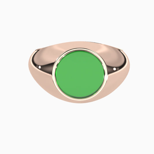 Emerald Ring Kehkeshan Rose Gold
