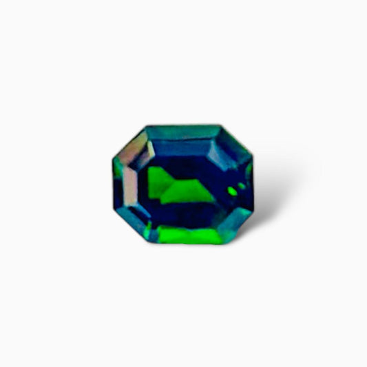 Natural Tsavorite Garnet Stone 1.60 Carats Emerald Cut 7.13 *5.92 mm