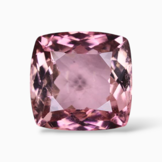 7.84 Carats Natural Tourmaline Stone in Cushion Shape & 11mm Size