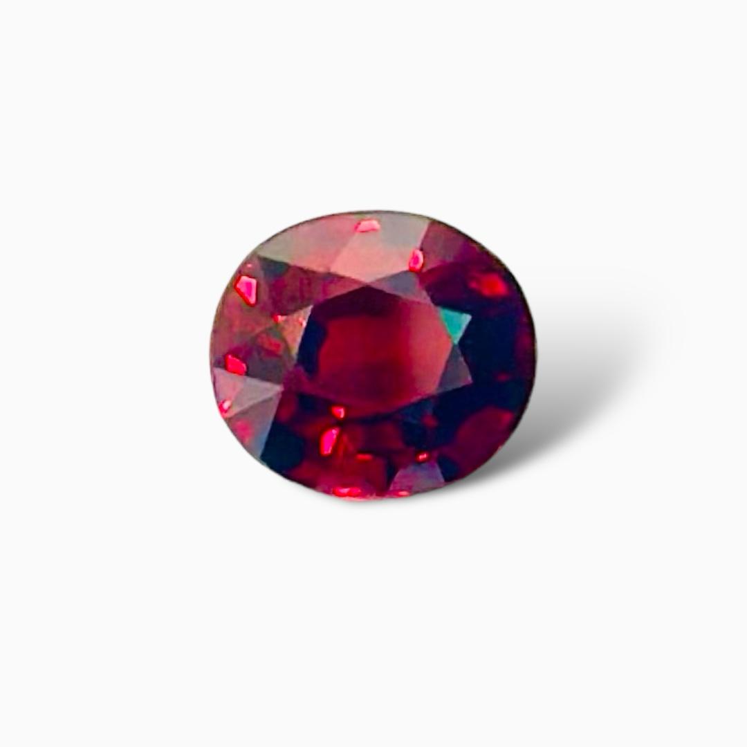 Natural Spessartite Garnet Stone 5.43 Carats Princess Cut 10.3 x 9 mm