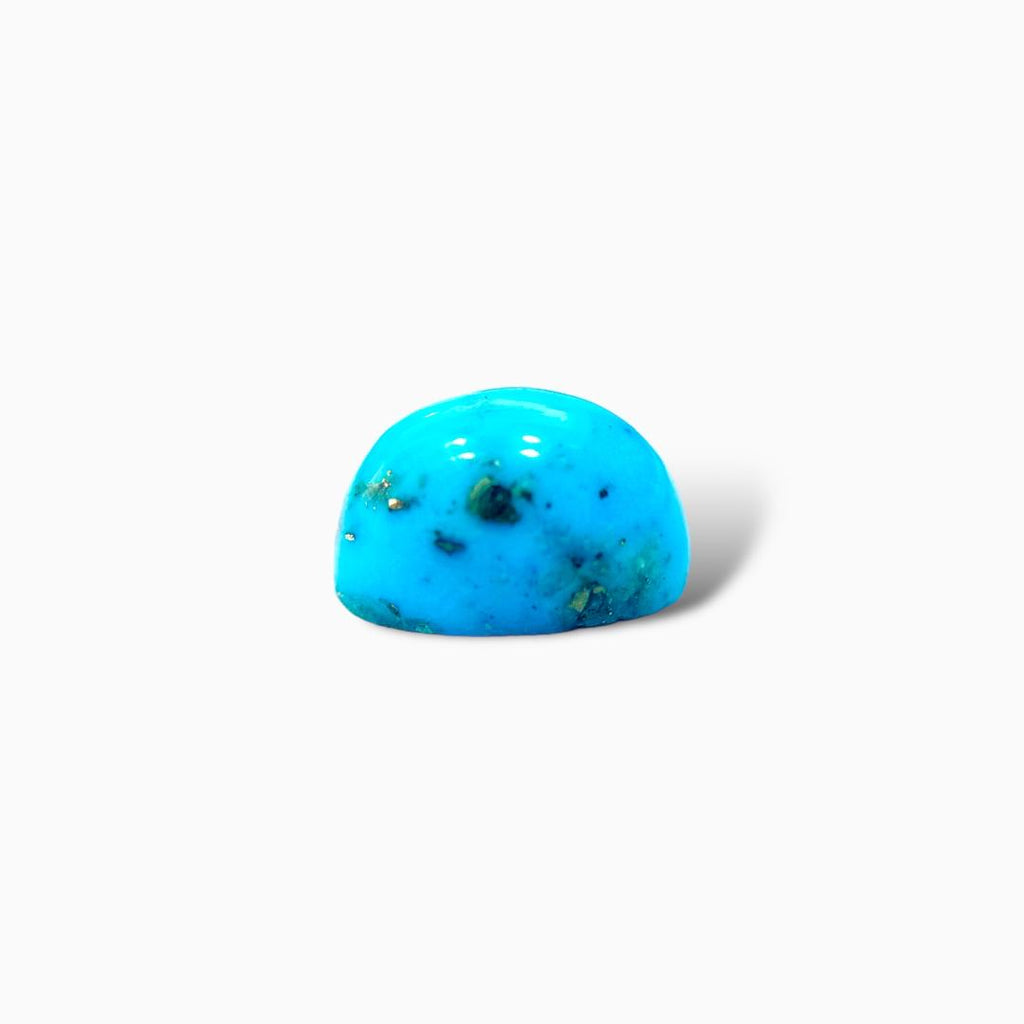 Natural Iran Turquoise 27.34 Carats Oval Cabochon Shape (14X22 mm )