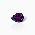 Natural Rhodolite Garnet Stone 2.47 Carats Pear Cut 8 x 10 mm