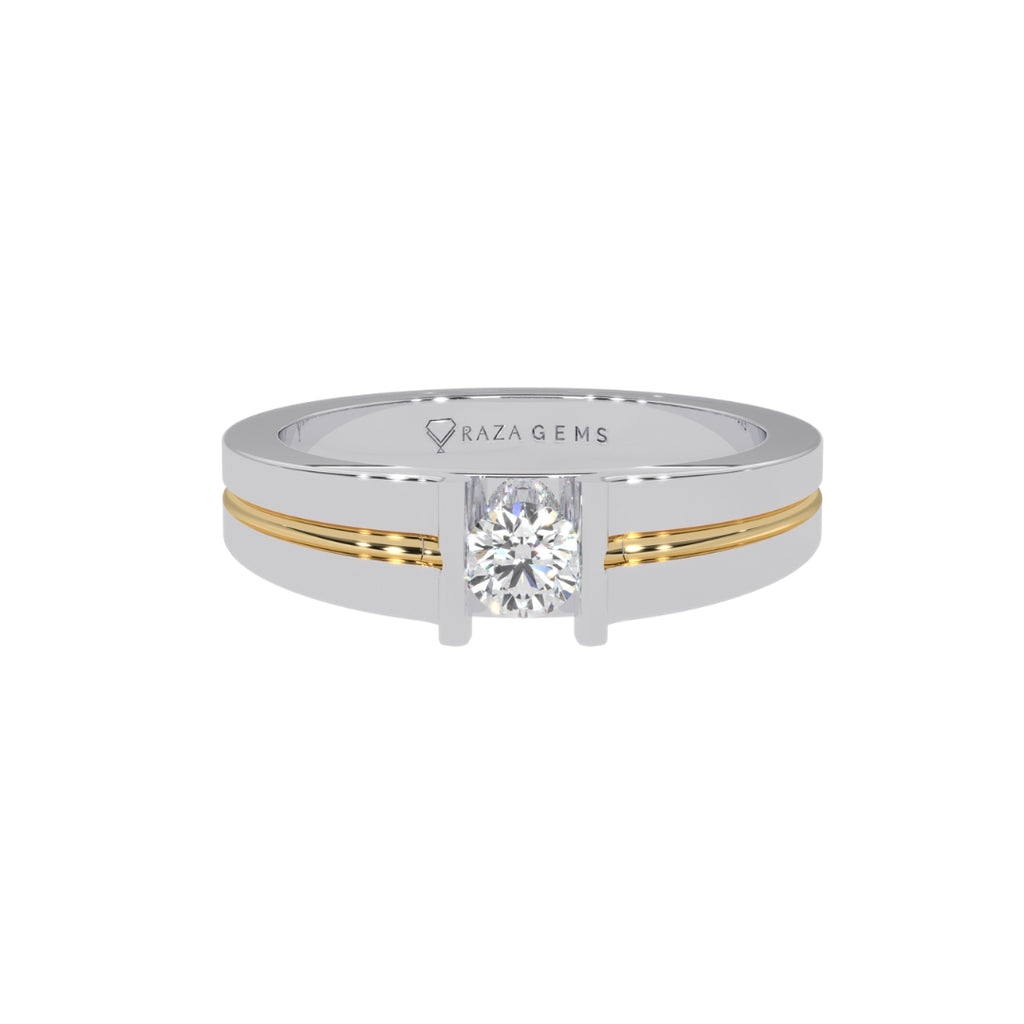 Moissanite Rings Dana 18K White Gold