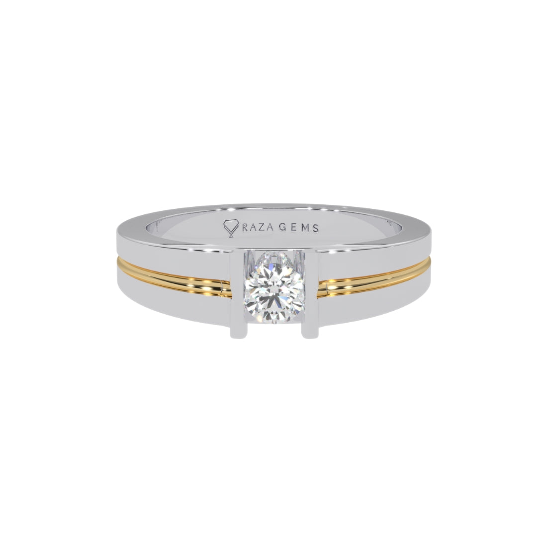 Moissanite Rings Dana 18K White Gold