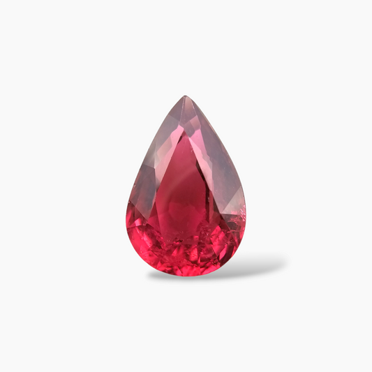 Africa Natural Rubellite Tourmaline Gemstone in 3.04 Carats for Sale