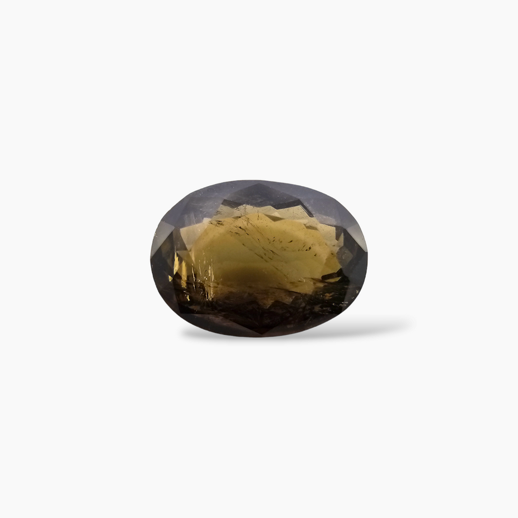 African Natural Green Tourmaline Stone Oval Shape in 3.52 Carats
