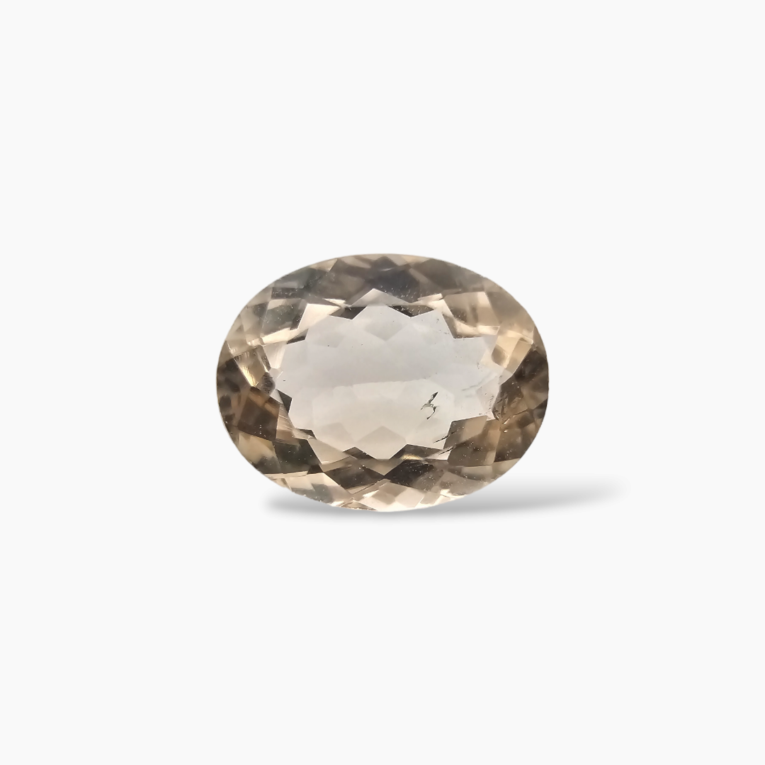African Natural Green Tourmaline in Oval Cut 1.96 Carats for Sale