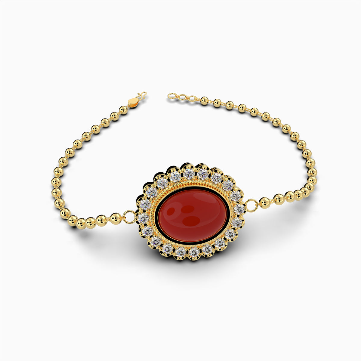 Agate Stone Bracelet - Madison