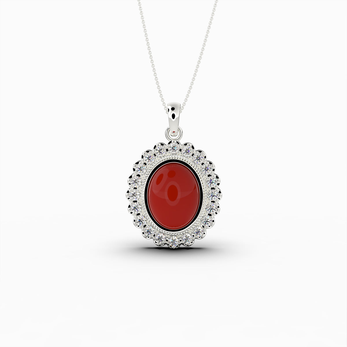 Agate Stone Pendants (Aqeeq)