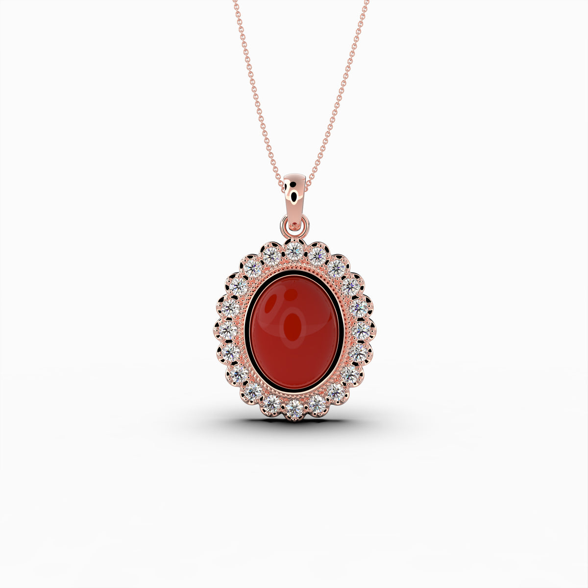 Agate Stone Pendants (Aqeeq)