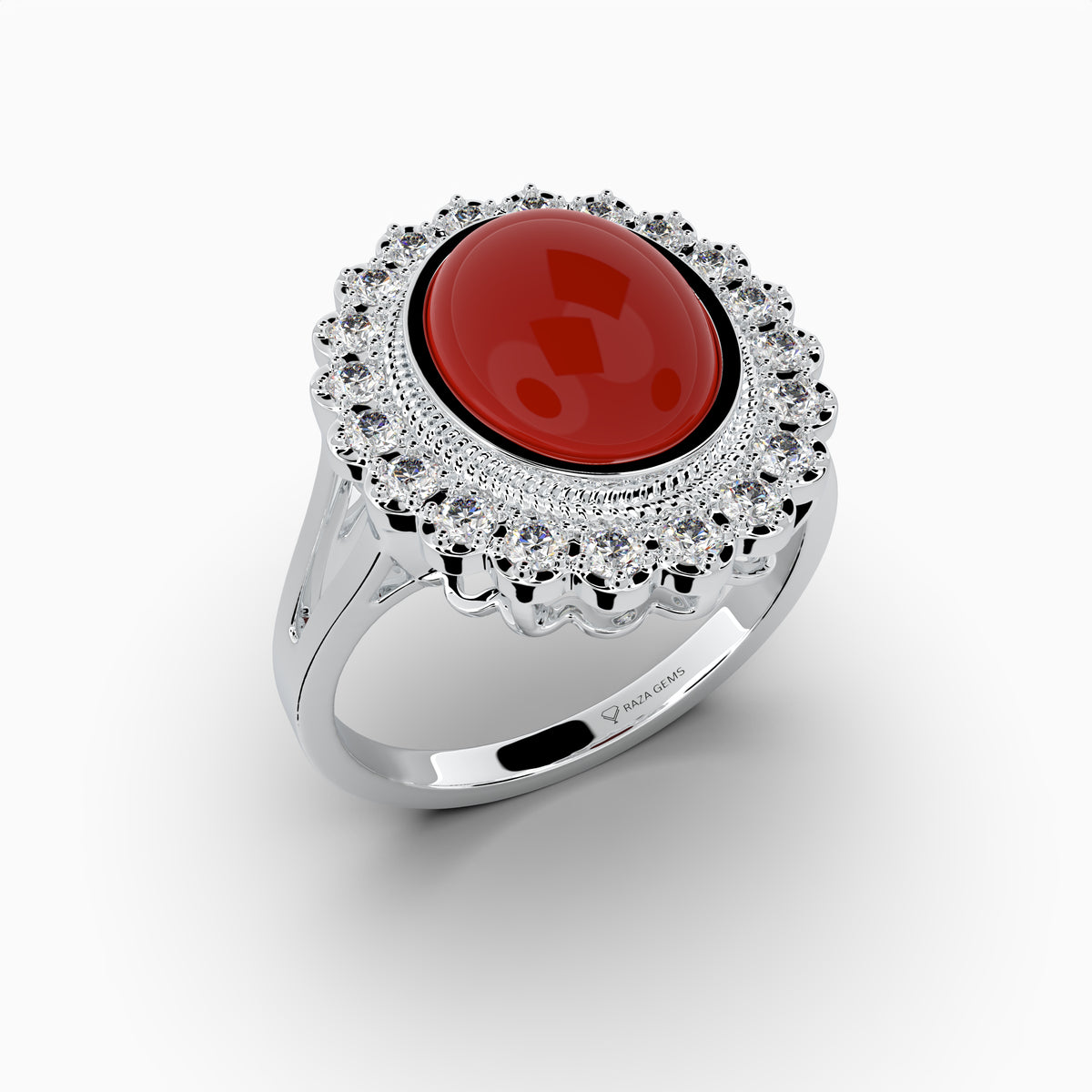Agate Stone Rings (Aqeeq)