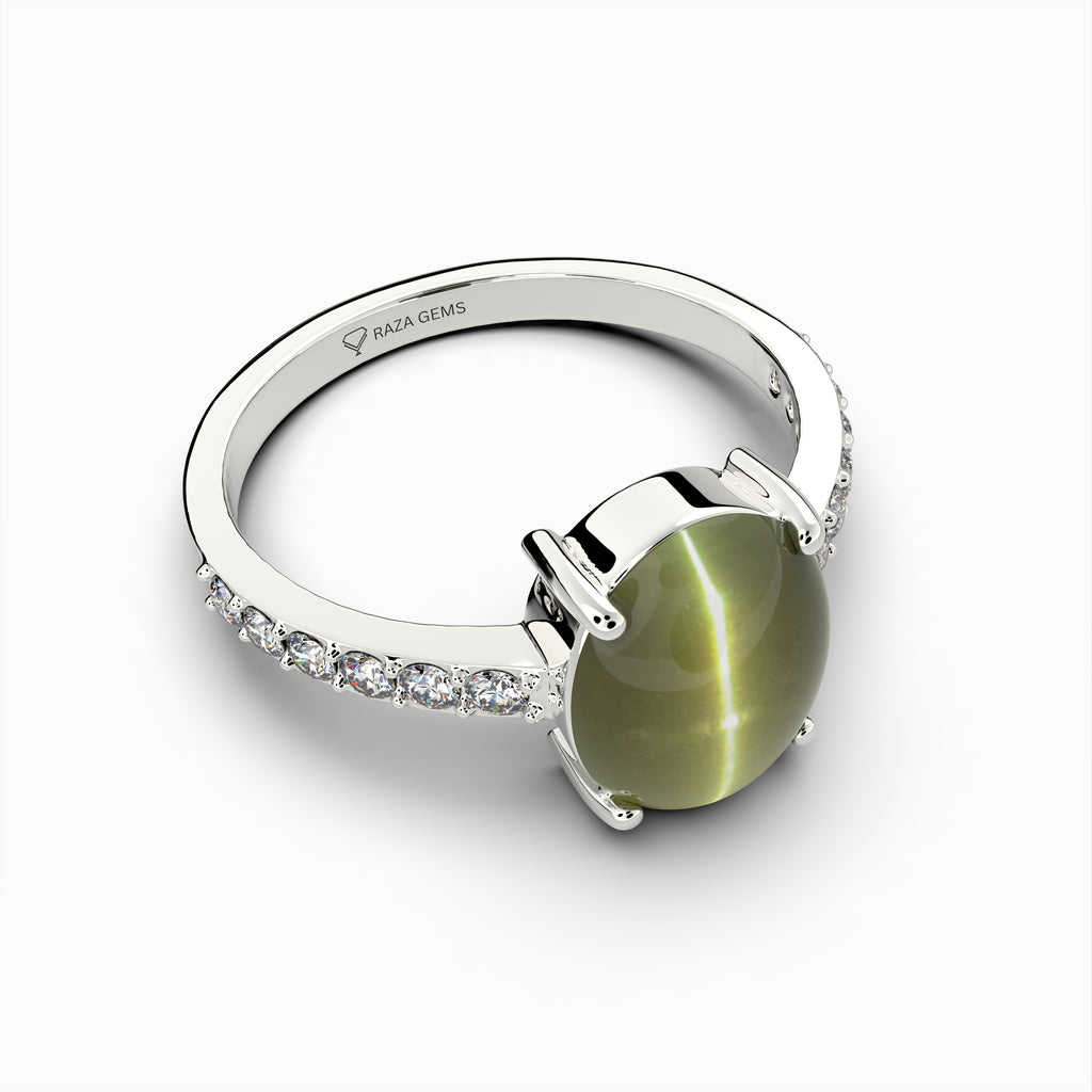Alexandrite Cats Eye Ring
