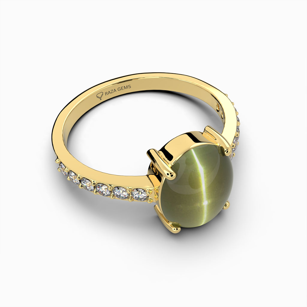 Alexandrite Cats Eye Ring
