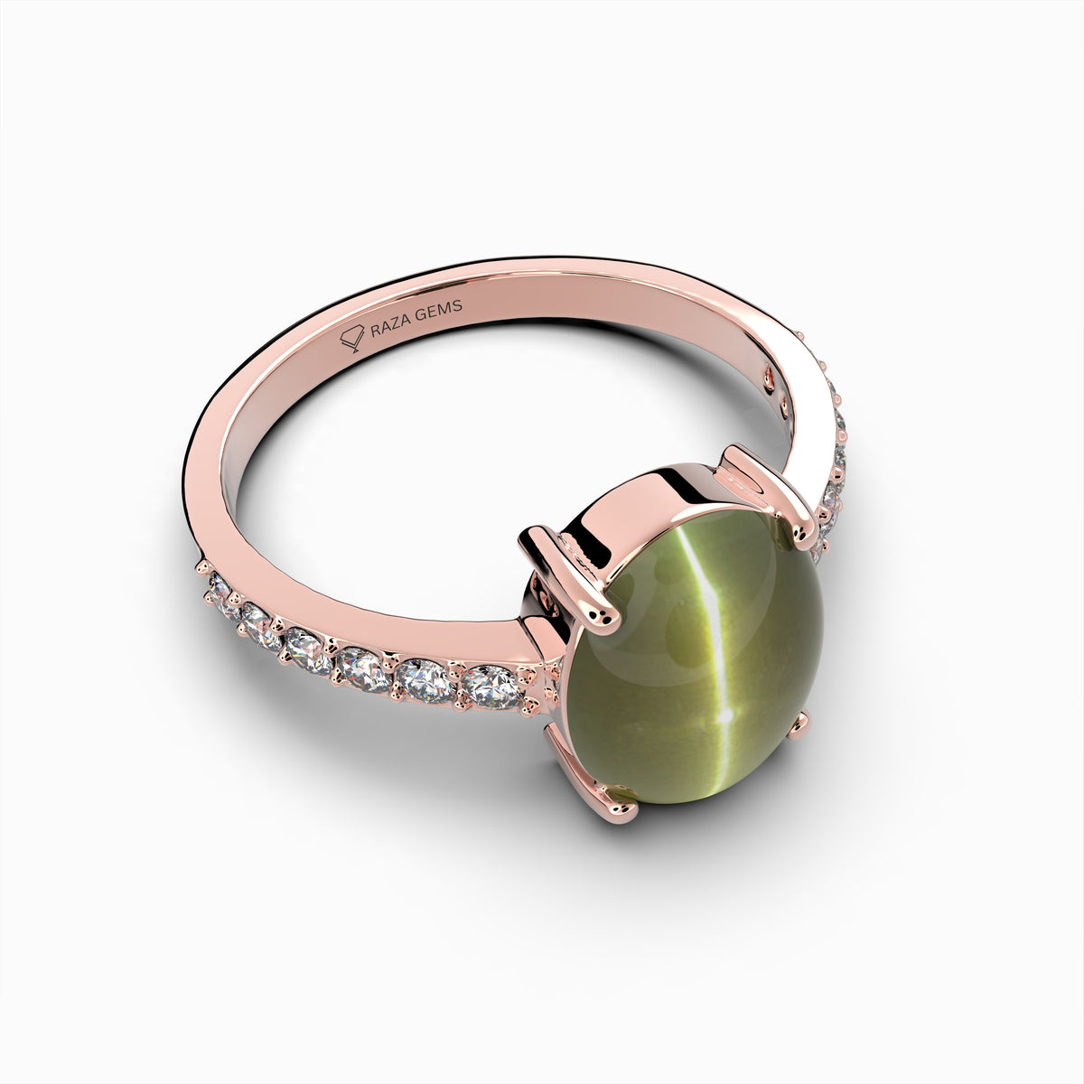 Alexandrite Cats Eye Ring