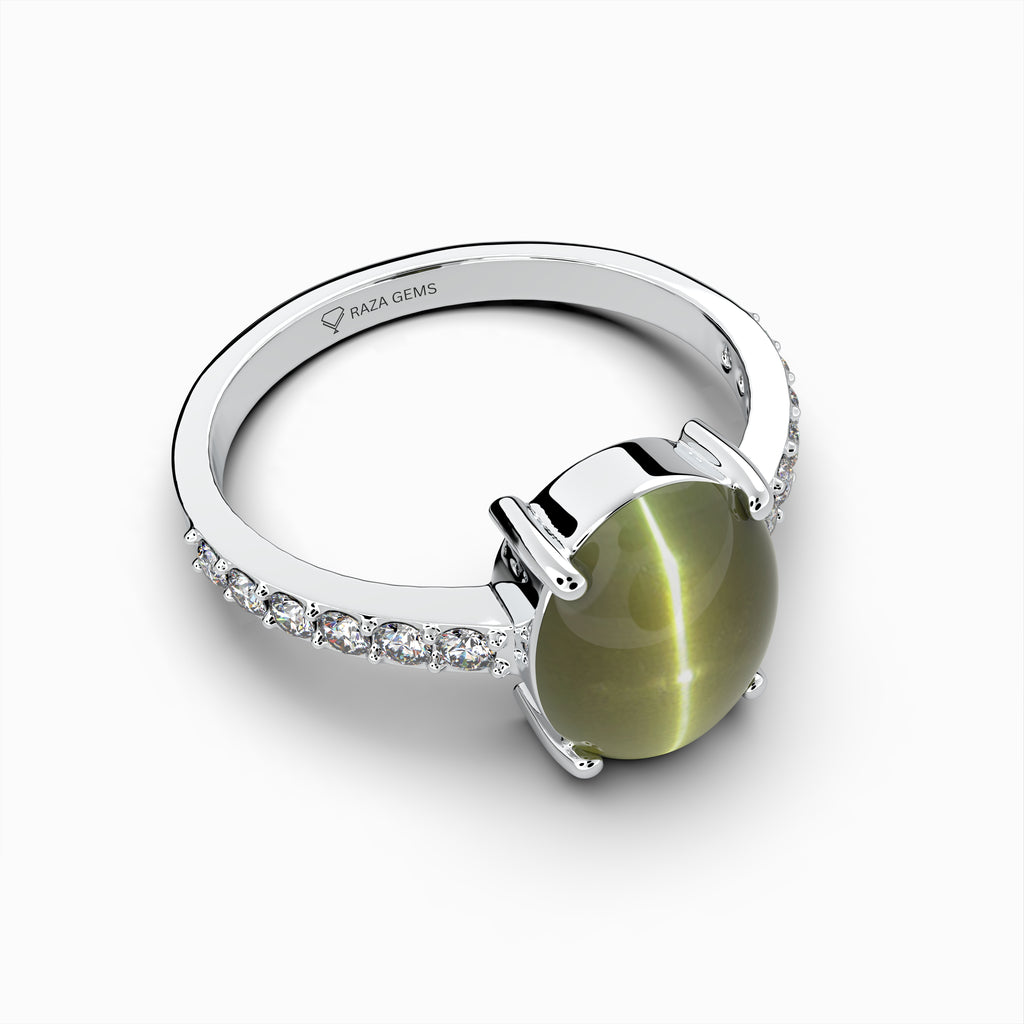 Alexandrite Cats Eye Ring
